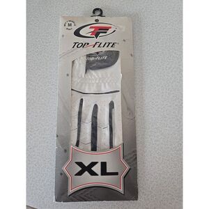 NEW in BOX TOP FLITE Mens Golf glove‎ Regular Right  hand Size Medium